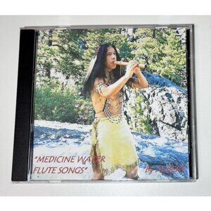 Albert Tenaya Native American Flute Songs Signed CD Medicine Water 2007